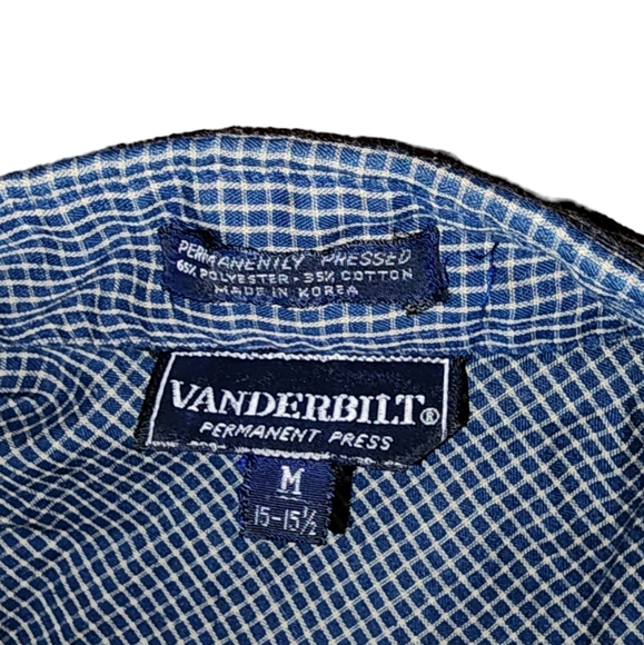 Vanderbilt Western Button-up, Size: (Medium, 15-1/2") - Picture 2 of 2